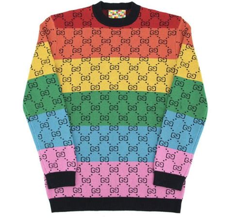 gucci sweater multi color